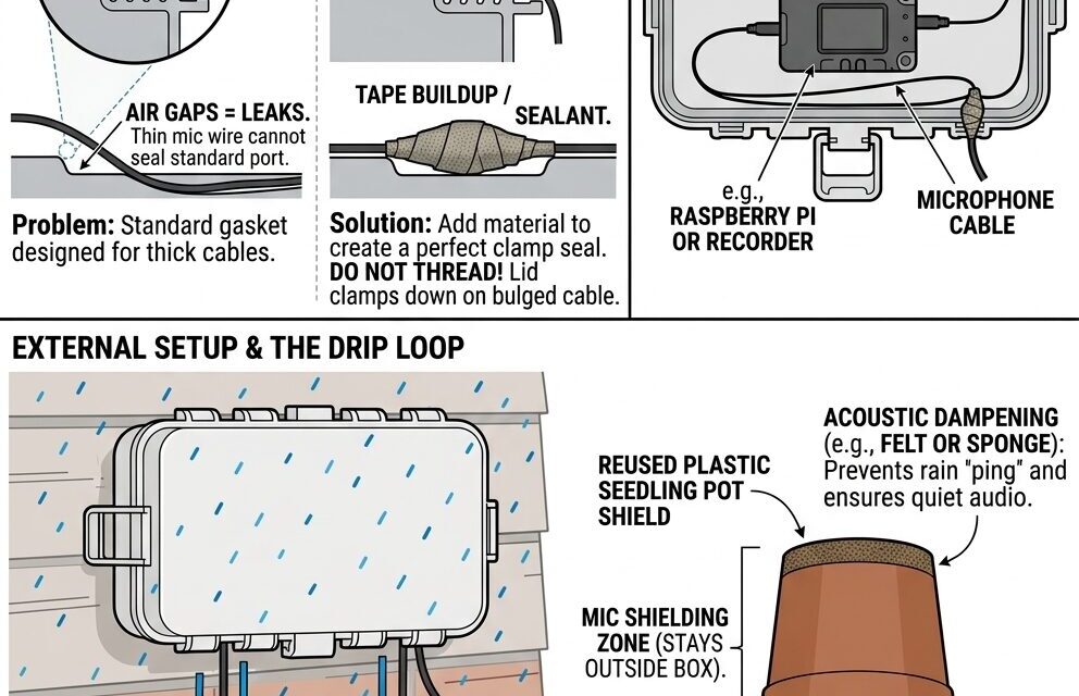 Build a Weather‑Resistant BirdNET‑Pi Box: Keep Your Mic Dry and Listening